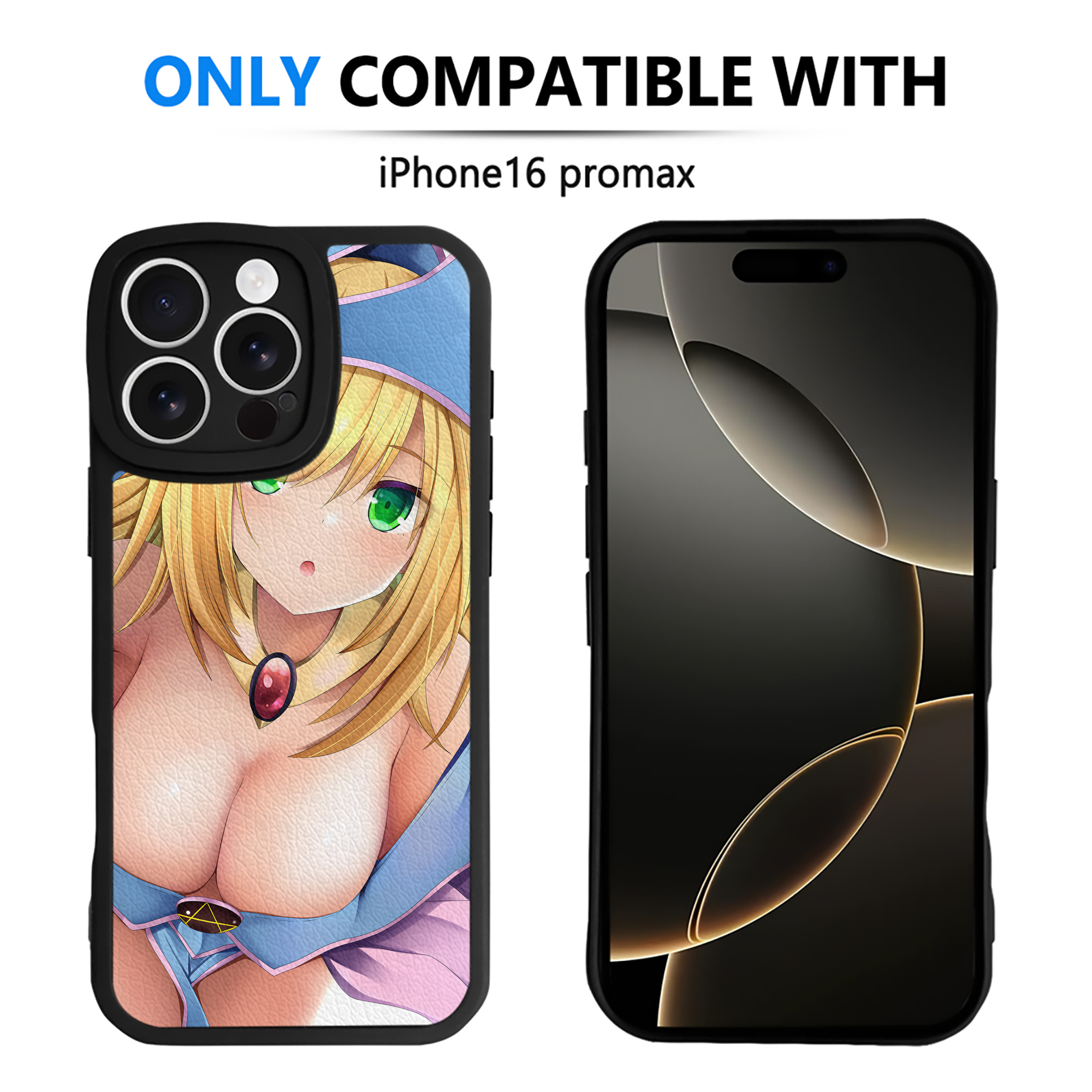 （画像用） 遊☆戯☆王 Yu-Gi-Oh! 【iPhone 16シリーズ対応】シリコンスマホケース（レザー調） 材質：シリコン